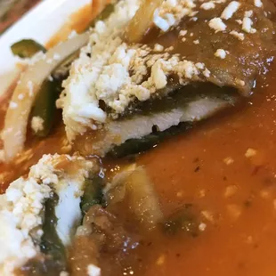 Cold Chile Relleno. Watered down sauce. Is this promotion was because it was going to expired or been sitting in the freezer for too long?!