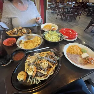 Look at all that food!