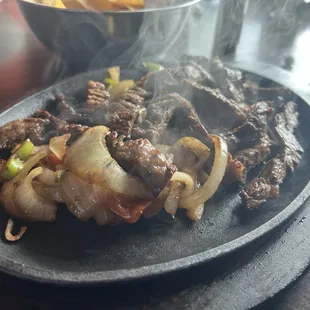 Steak / Beef Fajitas lunch special