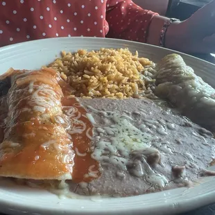 Enchilada lunch special