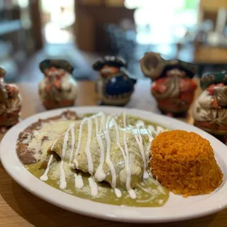 Enchiladas Verdes