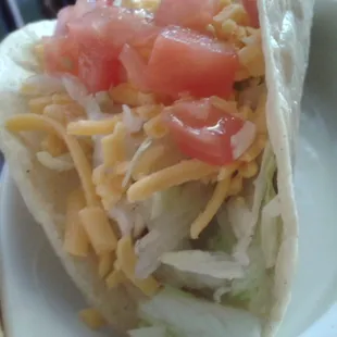 Soft Chicken Tacos