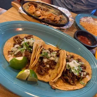 Carne asada tacos