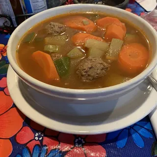 Meat Ball Soup Sm