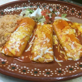 Enchiladas Rojas