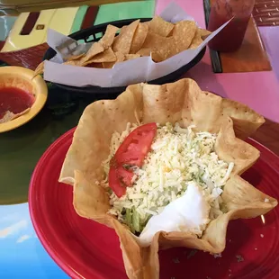 Taco salad, sans the salad