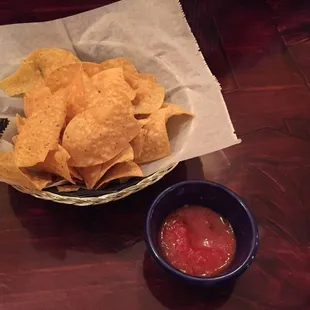 Chips and the almighty salsa!