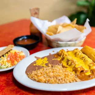 mexican food on a table