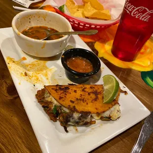 Birria heaven!!!! I ate the other one. Contemplating ordering more for tomorrow!