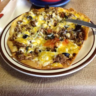 Mexican pizza