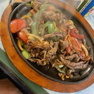 a large platter of food