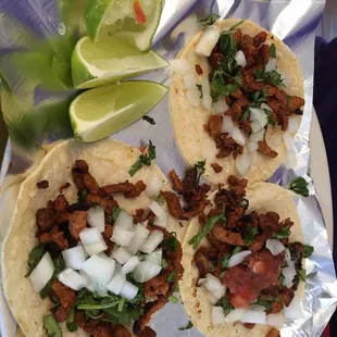 Al pastor street tacos