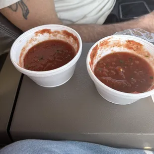 Untouched salsa