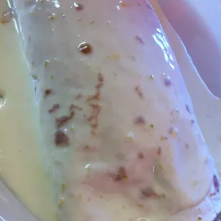 California burrito.... Fyi We don't eat burritos like this in CA.