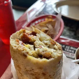 Bacon Breakfast Burrito