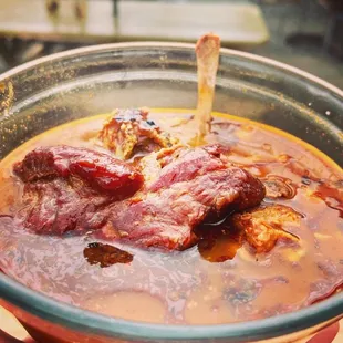 Smoked baby back rib pozole is soooooo good!