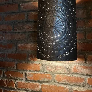 Wall sconces. So pretty!