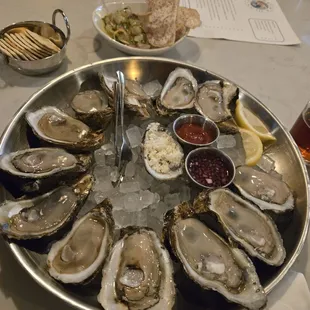 Wild Gulf oysters