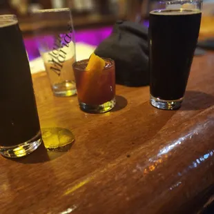 Irish Stouts and an Old Fashioned