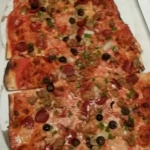 An original Maria's pizza