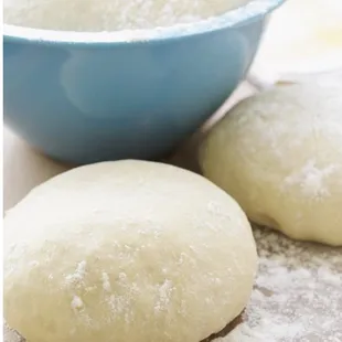 Our made from scratch pizza dough