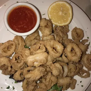 Fried calamari