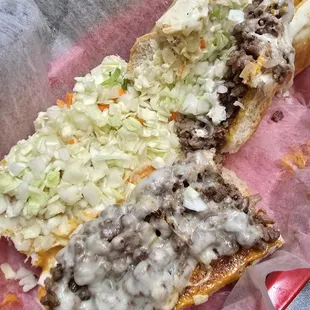 Steak and cheese sub