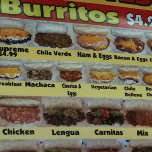 ramen and noodles, menu