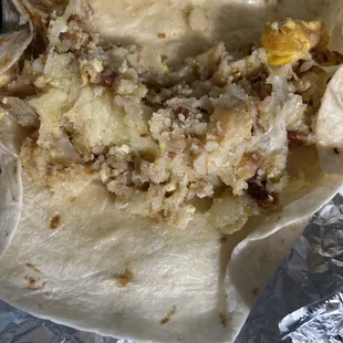 Bacon Breakfast Burrito