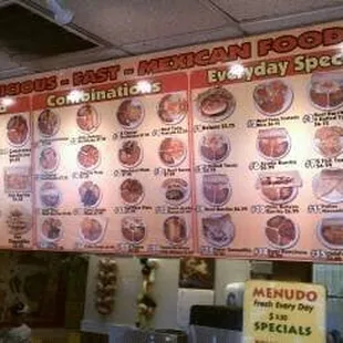 ramen and noodles, menu