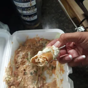 Old, Stale, bearly any meat, rolled tacos. Disappointed