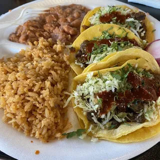 3 Tacos Combo