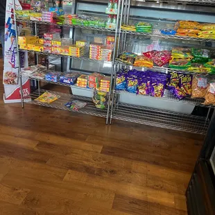 Besides the amazing food they have all kinds of snacks and goodies