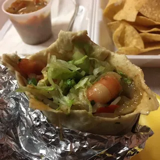 Shrimp Fajita Wrap