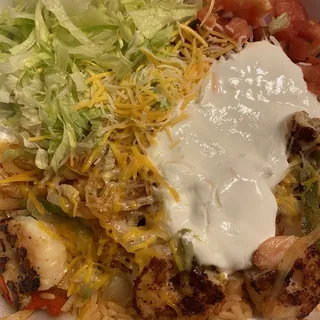 Shrimp Fajita Dinner