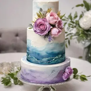 My wedding cake by Maribelle Cakery