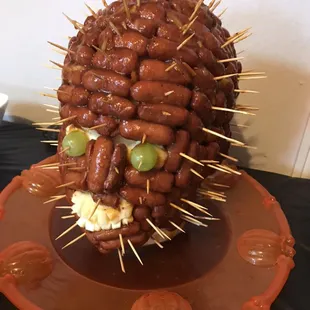 Appetizers Halloween theme we can make anything happen.