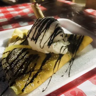 French Kiss Crepe from Le Crepe Az