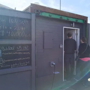 Shipping container house module.