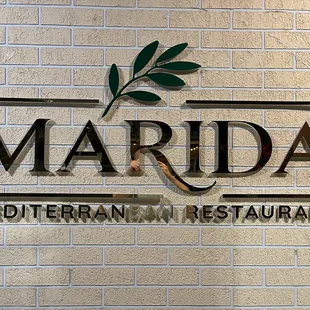 Front sign