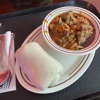 Egusi with Beef