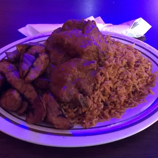 Jollof Rice with Chicken