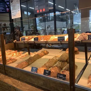 a variety of breads and pastries