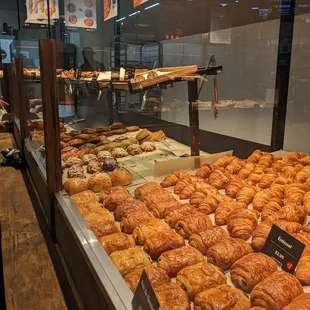 a display of pastries