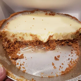 Our stale Cream Cheese pie