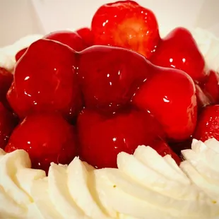 Mound of strawberries