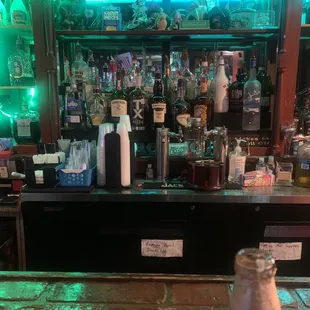 Great selection of spirits