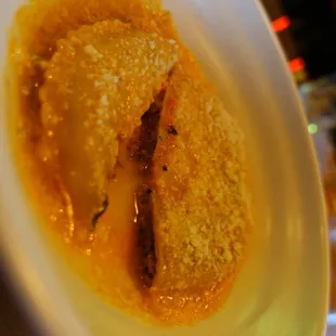 Chopped Cheese Raviolo