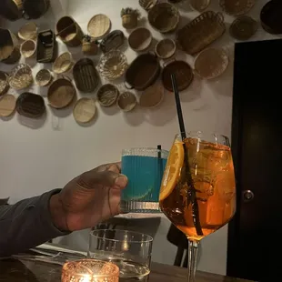 Happy hour cocktails