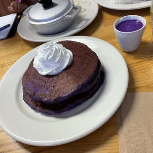 Ube Pancakes